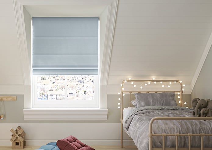 Mermaid, Abalone - Motorised Roman Blind - Image 3